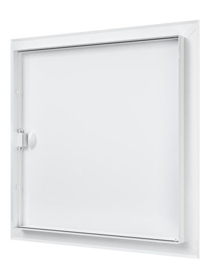 Люк ревизионный ЛТМ фланец 400х400 ручка магнит 460х460 окраш.сталь EVECS