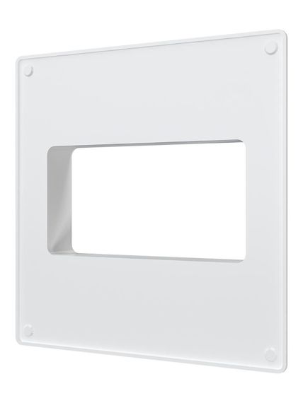 Площадка торцевая ПТП фланец 55х110 150х150 пластик ERA