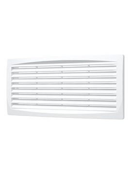 Решетка вентиляционная ДП фланец 275х105 переточная 300х135 пластик ERA