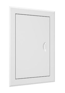 Люк металлический с магнитом 250х350