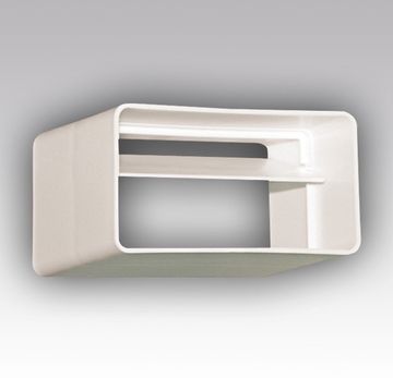 Соединитель СКПО 60х120 обр.клапан пластик ERA