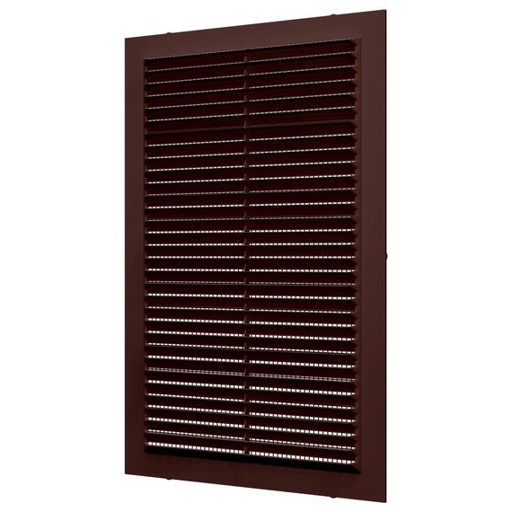 Решетка вентиляционная С сетка 138х188 пластик Brown ERA