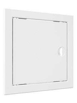 Люк ревизионный ЛР фланец 196х196 ручка 218х218 пластик EVECS