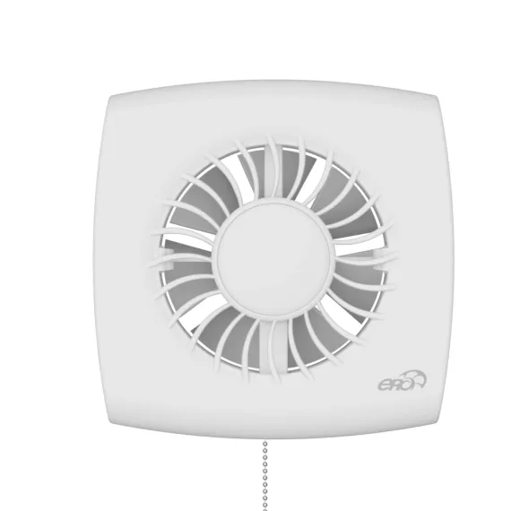 Вентилятор накладной WIND D100 обр.клапан тяг.выкл. ERA