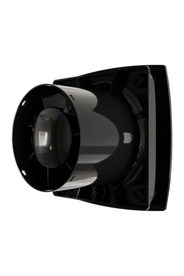 Вентилятор накладной WAVE 100 Black classic ERA