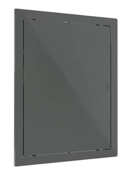 Люк ревизионный LN фланец 150х200 нажимной 172х222 пластик Gray EVECS