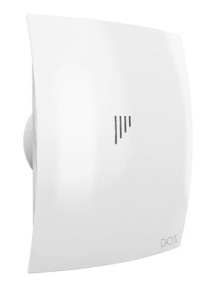 Вентилятор накладной BREEZE D100 обратный клапан DICITI