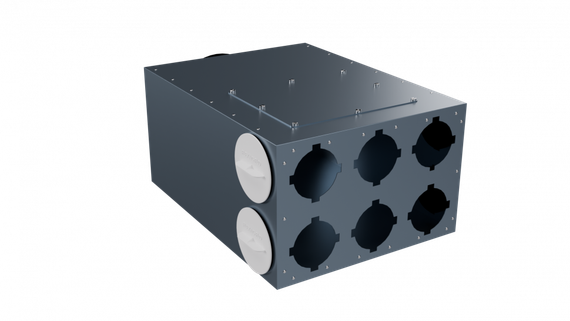 Flexag CMP-FLD 160/75x6 вентиляционный коллектор, D160, на 6 выxодов FLD