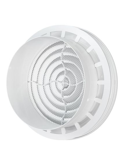 Диффузор DK фланец D125 сетка D164 пластик ERA