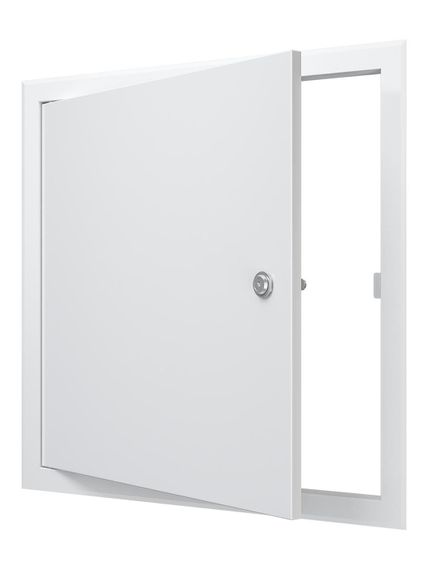 Люк ревизионный ЛТМЗ фланец 500х500 замок 560х560 окраш.сталь EVECS