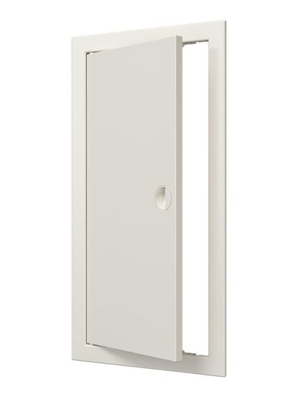 Люк ревизионный ЛР фланец 196х396 ручка 218х418 пластик Ivory EVECS