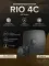 Вентилятор накладной RIO D100 обр.клапан Matt black DICITI