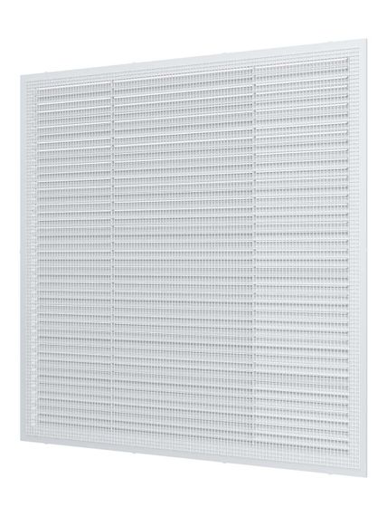 Решетка вентиляционная С сетка 385х385 пластик ERA