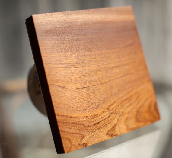 Вентилятор накладной сверхтонкий MMotors JSC MMP-09 100/90 куб/ч Дерево/Красное дерево (Махагон)