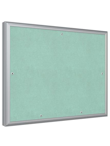 Люк ревизионный D Ceramo Base 500х400 скрытый монтаж съемный алюминий EVECS