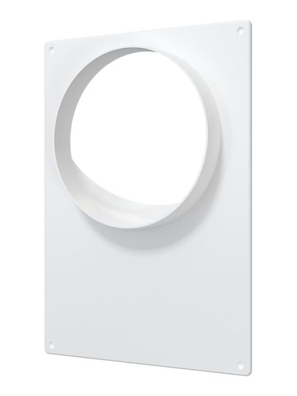 Площадка торцевая ПТП фланец D130 180х250 пластик ERA