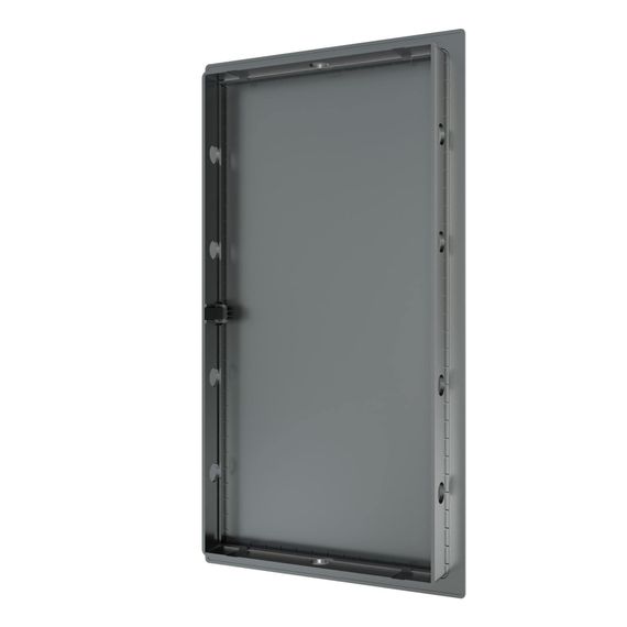 Люк ревизионный LN фланец 150х300 нажимной 172х322 пластик Gray EVECS