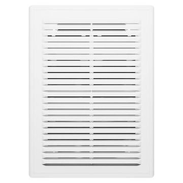 Решетка вентиляционная R1825BV обратный клапан разъемная 180х250 пластик ERA