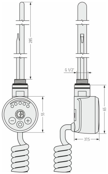 Электронагреватель Сунержа MEG 1.0 300W