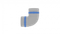 Отвод 90° Flexag FL90-PP90