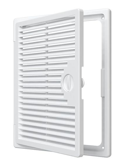 Люк Декофот ДФ накладной вентилируемый 200х250 пластик EVECS