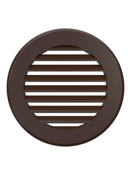 Решетка вентиляционная РКН фланец D100 D136 ASA Brown ERA