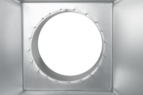 Зонт купольный 400х600/ф125 мм