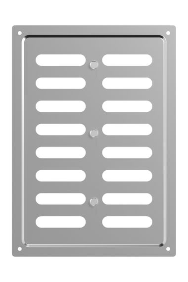 Решетка вентиляционная MER регулируемая 170х240 окраш.сталь Chrome ERA