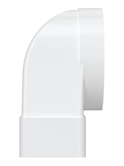 Переходник СКФП D100 90° 60х120 пластик ERA