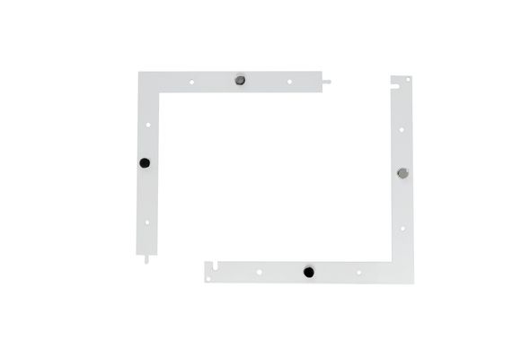 Люк съемный на магнитах 150х150мм накладной белый