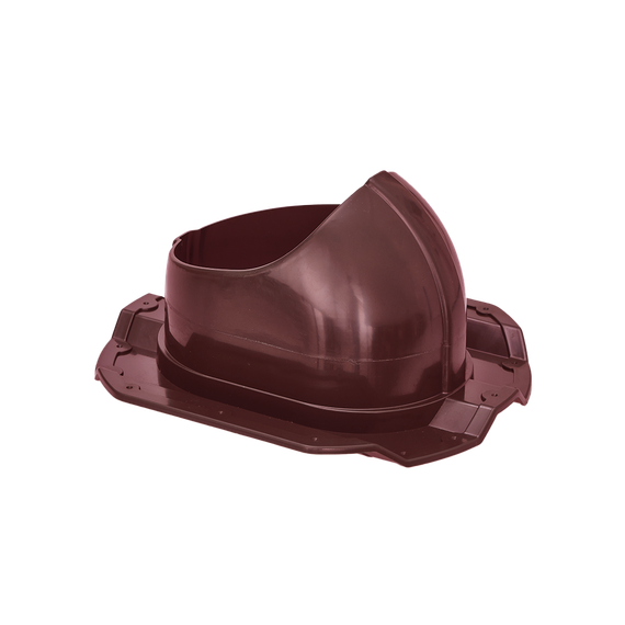 Проходной элемент для кровли PROF-20, бордовый RAL 3009, серия Static