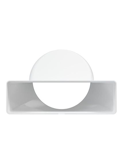 Переходник СПКП D125 эксцентриковый 204х60 пластик ERA