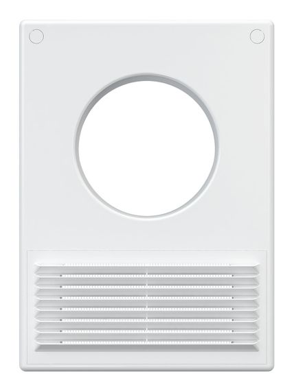 Решетка вентиляционная РУФ фланец D125/60х120 разъемная 185х254 пластик ERA