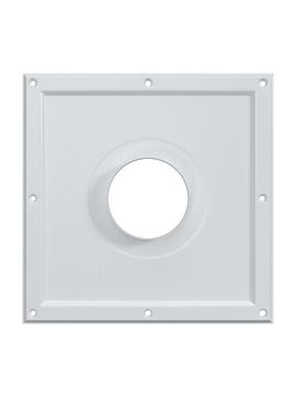 Площадка торцевая ПТМ (30х30) фланец D100 300х300 окрашенная сталь ERA