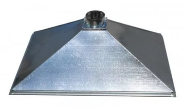 Зонт купольный 1000х600/ф250 мм