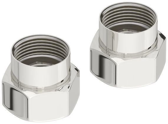 Фитинг Комплект фитингов Стилье прямой (G 1" НГ х G 3/4" ВР) / 2 шт.