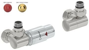 Автоматический терморегулятор 3D Сунержа левый (G 1/2" НР х G 3/4" НГ)