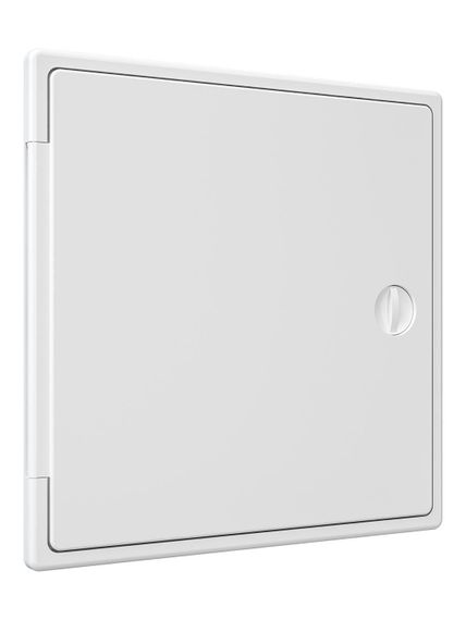 Люк ревизионный ЛТП накладной ручка-задвижка 250х250 пластик EVECS