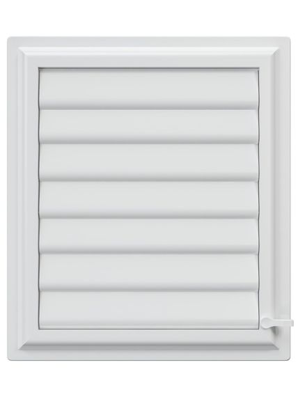 Решетка вентиляционная AIRVENT регулируемая жалюзи 349х399 пластик ERA
