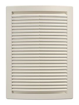 Решетка вентиляционная РЦ сетка 180х250 пластик Ivory ERA