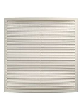 Решетка вентиляционная РЦ сетка 440х440 пластик Ivory ERA