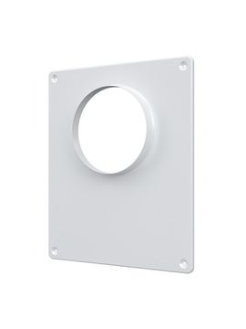 Площадка торцевая ПТМ фланец D100 196х236 окрашенная сталь ERA