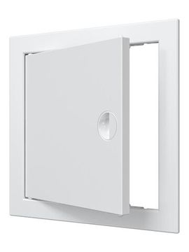 Люк ревизионный ЛР фланец 196х196 ручка 218х218 пластик EVECS