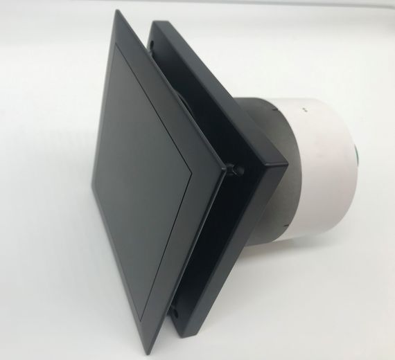 Вентилятор накладной Helios MiniVent M1/120 Black Matte d120