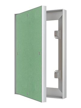 Люк ревизионный ЛПК 200х400 скрыт.монтаж алюминий EVECS