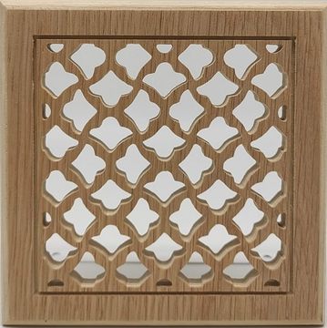Решетка декоративная деревянная на магнитах Пересвет К-30 150х150мм