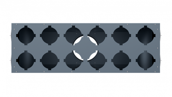 Flexag CMP-FLD 200/90x12 вентиляционный коллектор, D200, на 12 выxодов FLD