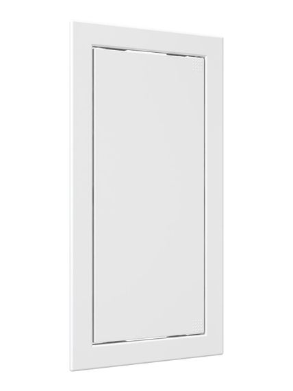 Люк ревизионный AD фланец 146х296 нажимной 168х318 пластик AURAMAX