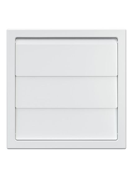 Выход стенной КФ фланец D100 жалюзи 150x150 ASA ERA