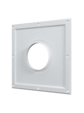 Площадка торцевая ПТМ (30х30) фланец D120 300х300 окраш.сталь ERA